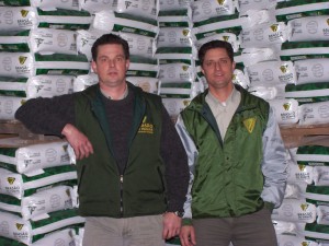 Os proprietários Gustavo e Leandro Laureano.