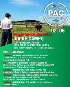 ARTE PAC 2015 programação