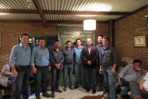 Primeira participação da empresa junta a ABHB na Expointer 2014, onde foi lançada a fábrica da Brasão do Pampa.