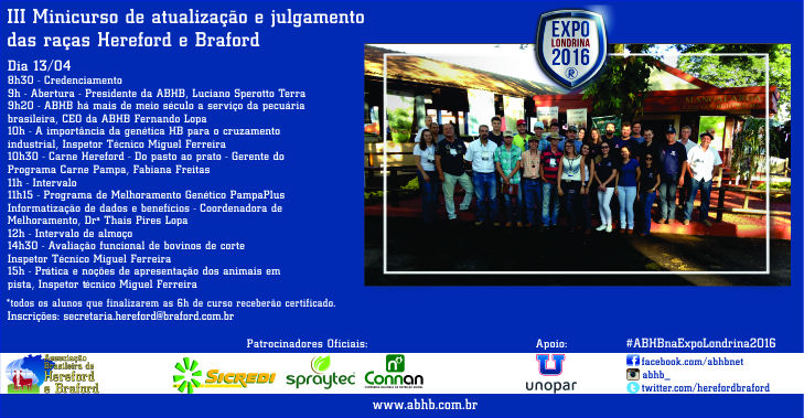 Divulgação ExpoLondrina III Minicurso