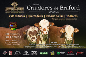 20º Remate de Criadores de Braford – 02/10