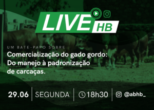 ABHB realiza mais uma edição da Live HB na próxima segunda-feira (29)