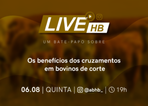 5ª Live HB aborda benefícios dos cruzamentos em bovinos de corte