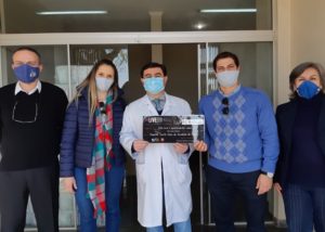 ABHB realiza doação para Santa Casa de Caridade de Bagé