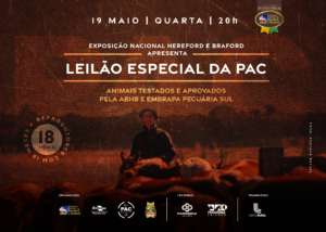 PAC promove remate especial durante Exposição Nacional 2021