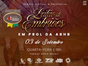 Leilão de Embriões