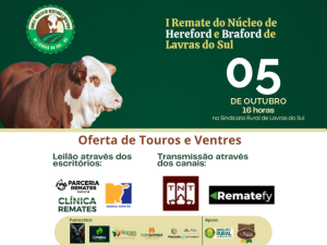 I Remate do Núcleo de Hereford e Braford de Lavras do Sul
