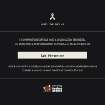Nota de pesar: Dr. Jair Menezes