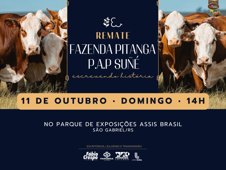 Remate Fazenda Pitanga e P.A.P Suñe
